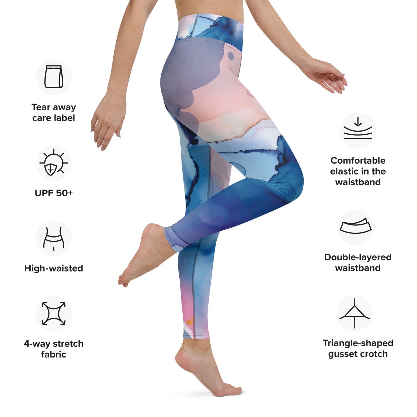Watercolor Leggings
