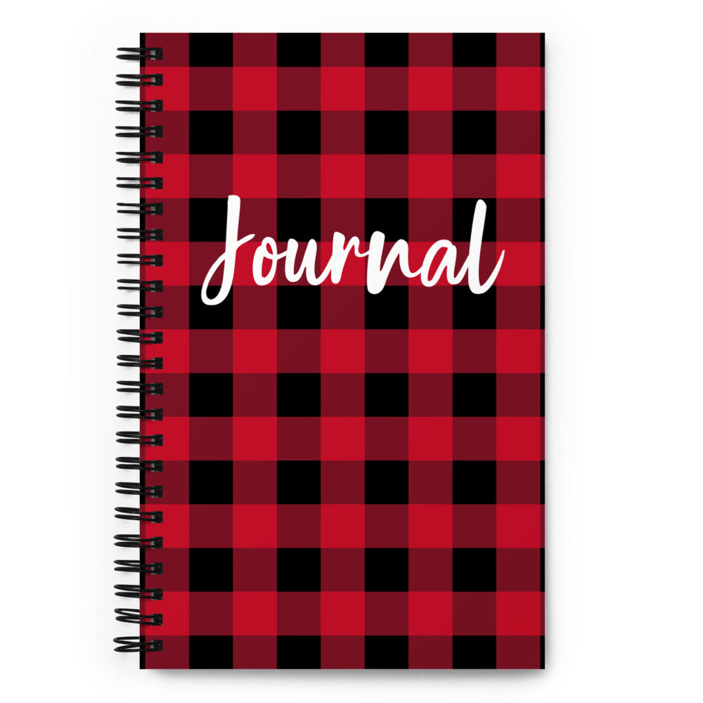 Buffalo Plaid Journal