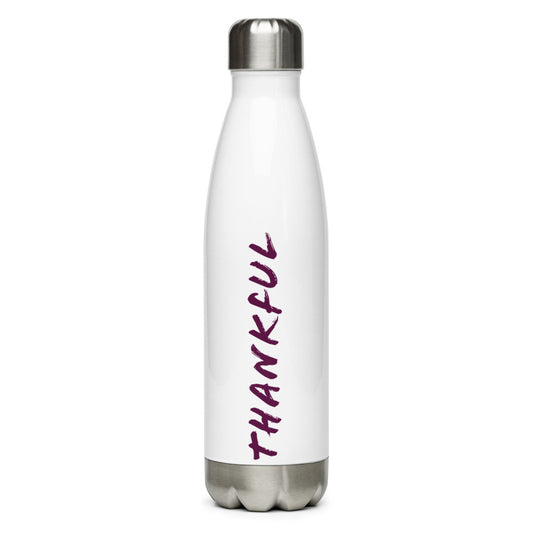Thankful Stainless Drink Bottle