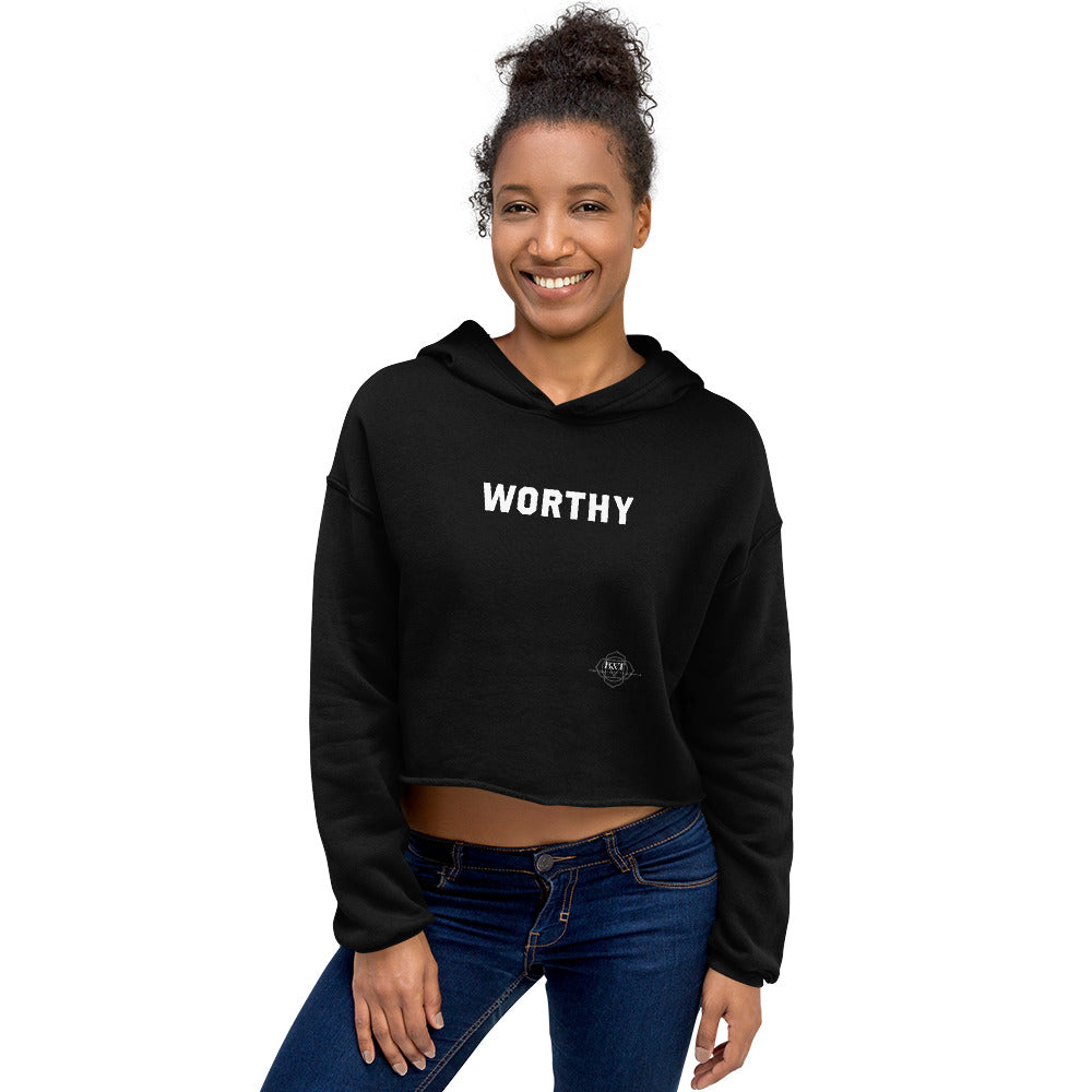 Worthy Crop Hoodie