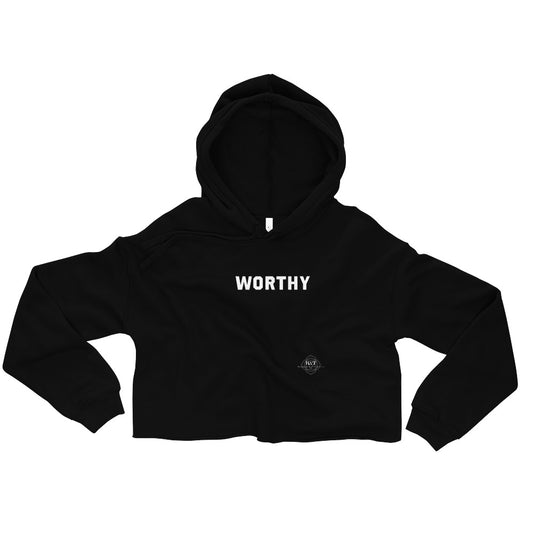 Worthy Crop Hoodie