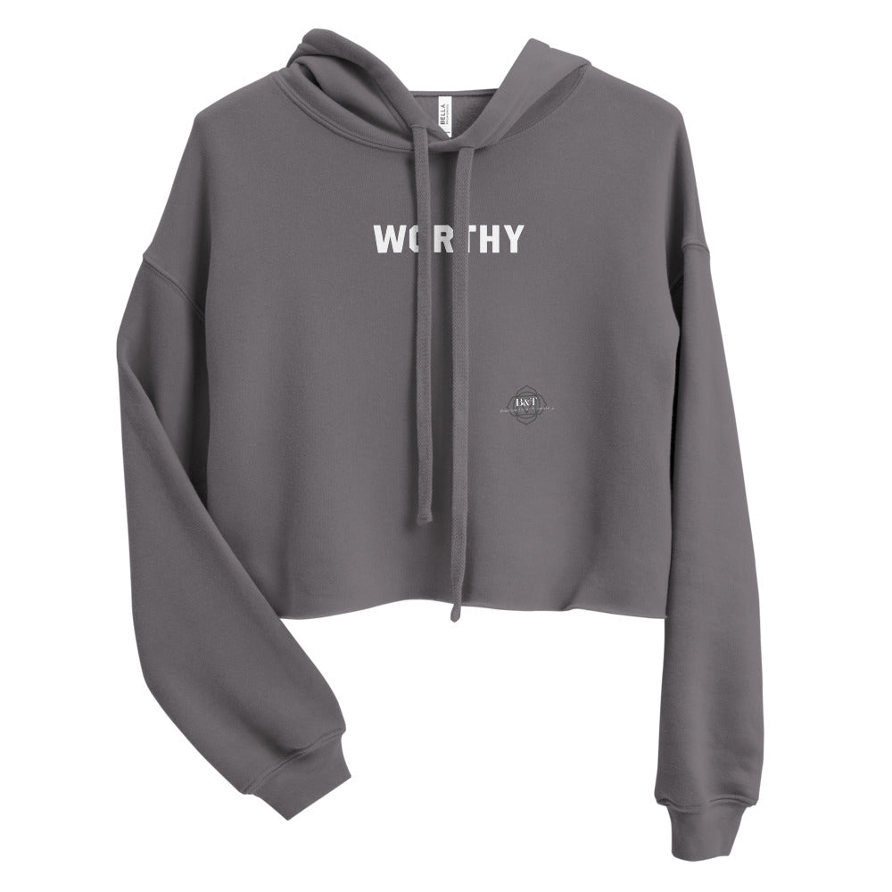 Worthy Crop Hoodie